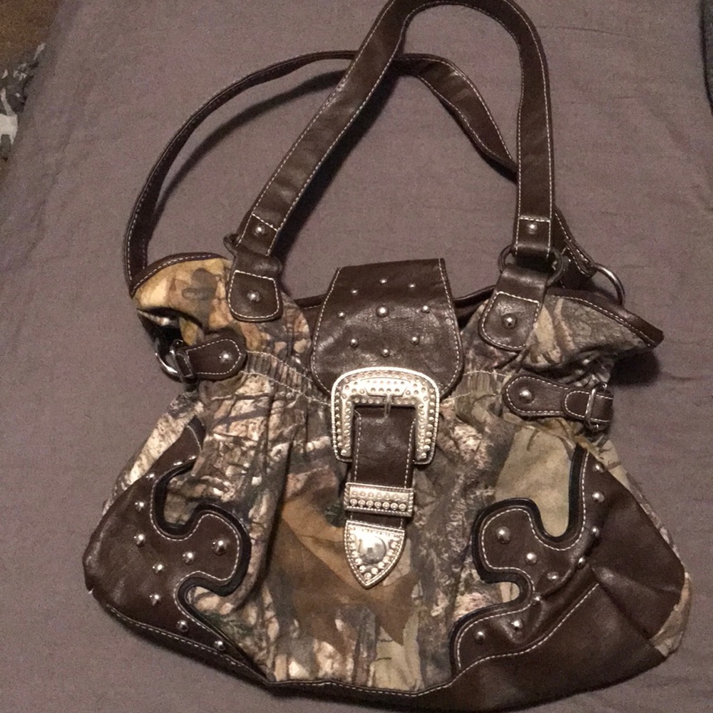 Camo purse